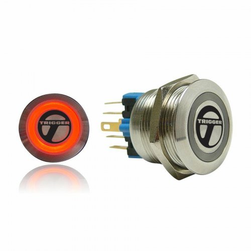 Trigger Billet Button :: Red Illumination instructions, warranty, rebate