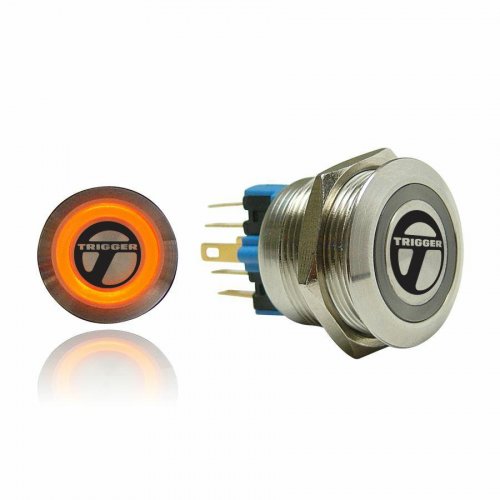 Trigger Billet Button :: Orange Illumination instructions, warranty, rebate