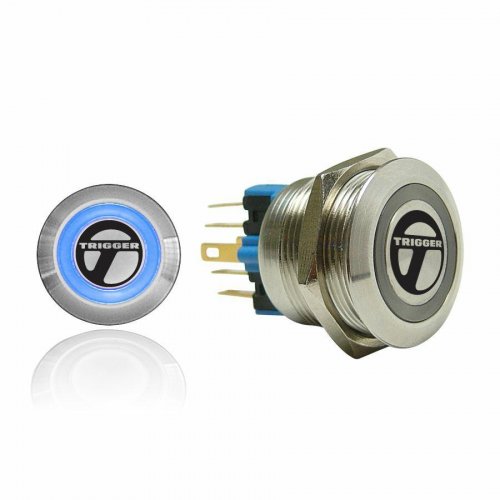 Trigger Billet Button :: Blue Illumination instructions, warranty, rebate